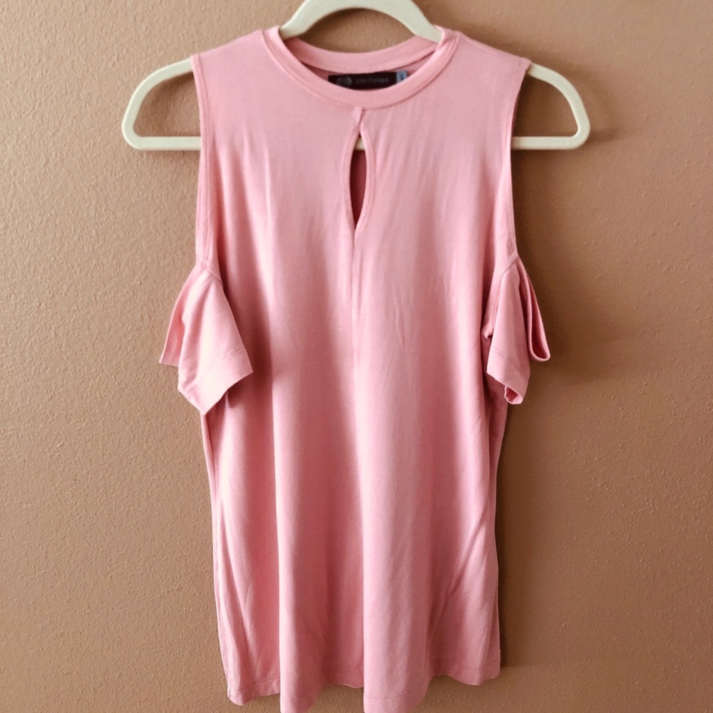 John ESHAYA cold shoulder top